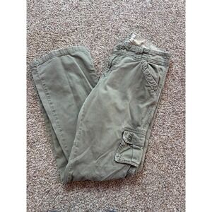 Y2K BKE green khaki cargo pants